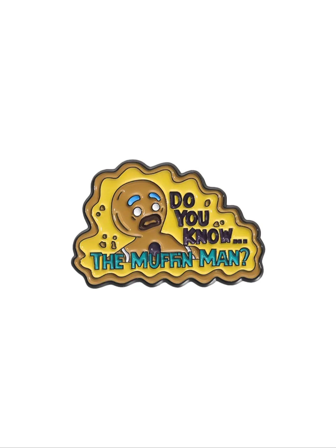 Creative Gingerbread Man Design Lapel Brooch, Alloy Brooch Pin, Cute Cartoon Badge for Daily Clothing Decor, Trendy All-match & Exquisite Brooch for Birthday Gift, Fashion Accessory