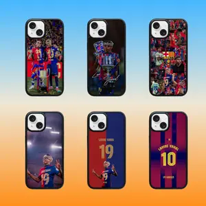 25-26 Lamine Yamal Jersey Phone Case – Customizable Shockproof Cover for iPhone