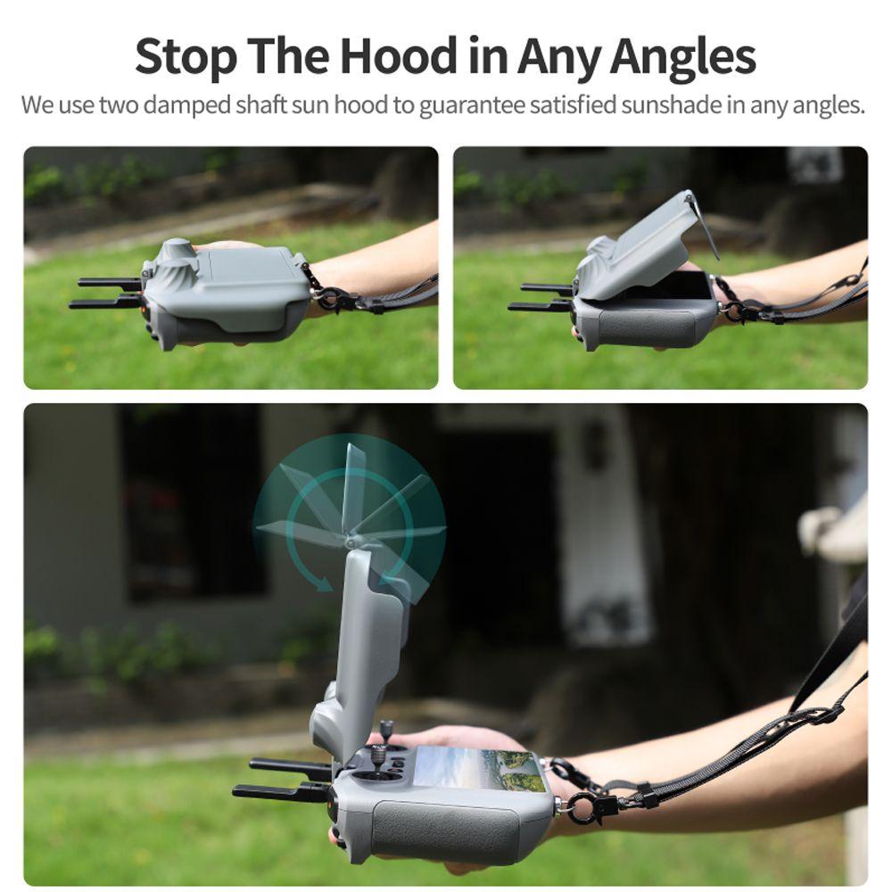 Screen Protector Shell For DJI RC/RC 2 Remote Control Sunshade Silicone Protection Case For DJI Mini 5 Pro/Neo/Mini 4 Pro/Air 3