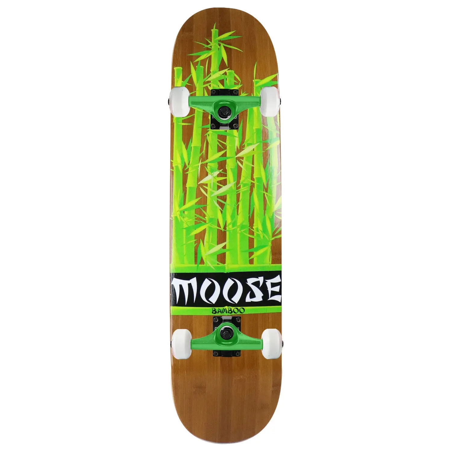 Moose Skateboard Complete Bamboo Leaves 8.25"