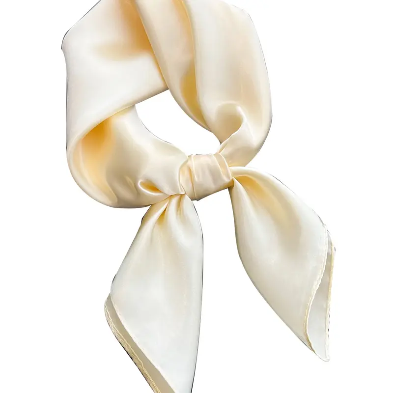 Women's Solid Color Square Scarf, Soft Comfortable Breathable Scarf for Daily Wear, Fashion Accessories for Women & Girls, Casual Soft Warm Shawl, Fluffy Soft Scarf, Casual Fashionable Scarf