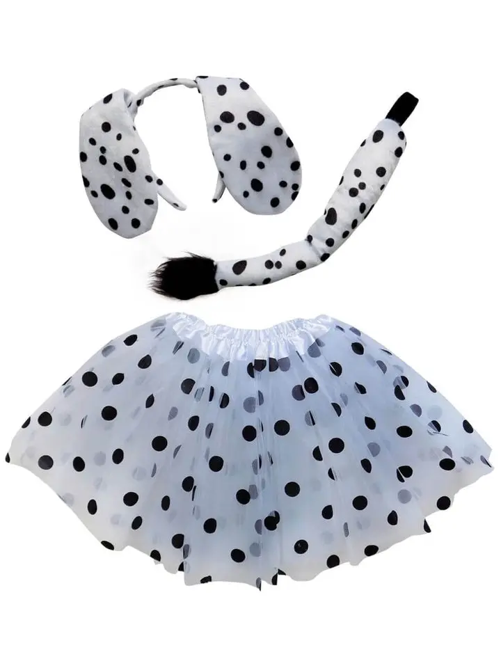 Girls Tutu Costume - Tutu Skirt & Headband Set for Toddlers & Little Girls