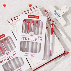 Blue Fruit Press Neutral Pen Soft Grip Quick-Dry Smooth Writing Pen Student Writing Brush Pen 0.5mm Ink Pen, Ideal for Students