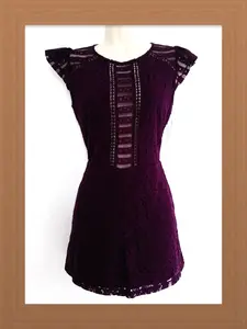 XHILARATION Laced Short Jumpsuit - Size XS