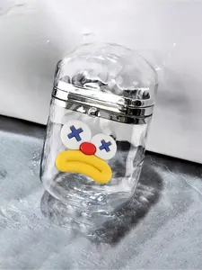 Creative and fun sausage-shaped mouthwash cup set, business travel mouthwash cup, outdoor camping fitness toothbrush, toothpaste storage box
