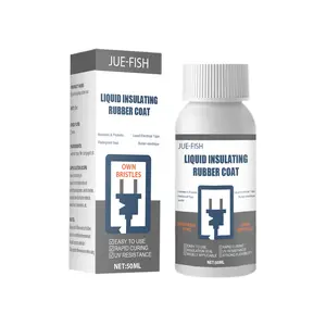 JUE-FISH Circuit Board Liquid Insulating Tape, Waterproof, High Temperature Resistant and Flame Retardant Industrial Repair Glue for Electrical Components
