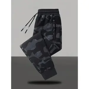 Men's Camouflage Cargo Shorts - Slim-Fit Lightweight Breathable Summer Shorts with Elastic Waist & Zippered Pockets, Camo Outdoor Pants for Hiking, Camping, Casual Wear (Machine Washable)