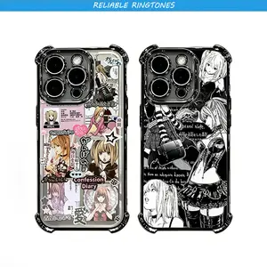 Anime Cute Airbag M-Misa Amane Plating Phone Case ,For iPhone 17 16 15 14 13 12 11 - The Fashionable Design Phone Case Best Christmas Gift For Fans!