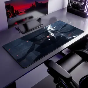Naruto Kakashi Mouse Pad non-slip and washable rubber base, suitable for computers and office decoration - an ultra-long computer accessory, the preferred gift for gamers, fashionable decoration for study and work area
