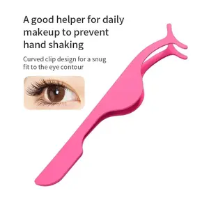 Professional False Eyelash Tweezers, Makeup Tool Auxiliary Curler, Water Mink Lashes, Expert Tweezer Instrument, Eyelash Tools