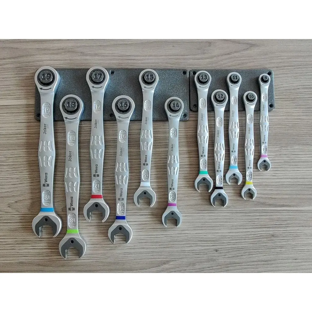 Wera Joker High-Tolerance Spanner Wrench Wall Mount Spanner Holder