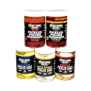 Pork King Good Mother Pucker Variety Pack - Pickled Eggs & Pickled Sausages