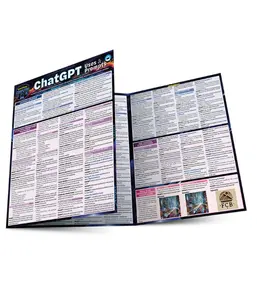 ChatGPT Uses & Prompts QuickStudy Laminated Reference Guide Essential Information for Students and Professionals Compact and Portable