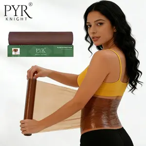 PYR KNIGHT 1 Roll Plastic Body Wrap,PE Material,Waist Leg Stomach Wrap Band Compression Shapewear,Warm and comfortable,highly elastic design,perfect for Valentine's Day, Mother's Day, Christmas, and more.