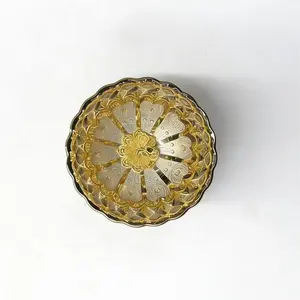 Gilded Floral Jianzhan with Peacock Base | 24K Gilded Tea Cup,Chinese culture,High-temperature firing,Handcrafted ceramic cup,Wine Glass, Kung Fu Cup,Drinkware