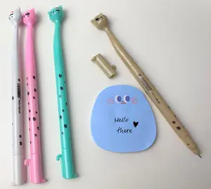 Pack of 4 . Long cat pens . 7 inch pens.