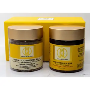 2 pc set - Body Butter (White tea Jasmine) + Himalayan Floral Salt (Jasmine Rose)