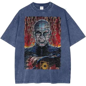 Pinhead Tee, Hellraiser Tee, Horror Movie Tee, Vintage Tee, Trendy Streetwear, Gift for Fans, Limited Edition