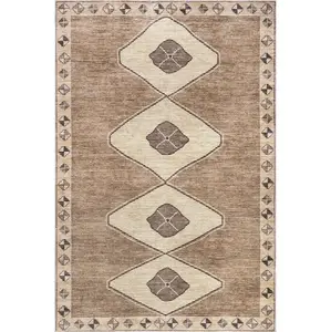 Fennel Diamond Machine Washable Area Rug Fennel Diamond Machine Washable Area Rug