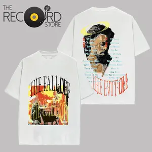 J. Cole 2026 The Fall-Off Merch Official #4 Premium Cotton T-Shirt For Cole World, Disc 29, Disc 39 Hip-Hop Shirt, Gift For Jermaine Lamar Cole Fan Graphic Tee, Cole World Music Fan Merch Shirt