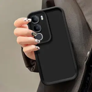 For vivo Y29 5G/Y19s 4G/Y19s Pro phone case anti drop protective cover, luxurious candy frosted soft shell, durable protective cover, slim design, fashionable phone accessories, matte color phone case, durable and lightweight design, simple m