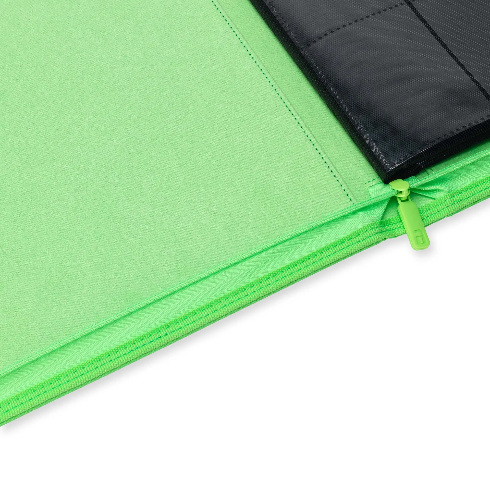 ゆっこページ Vault X 12-Pocket Exo-Tec® Zip Binder (Neon Green) - TikTok Shop