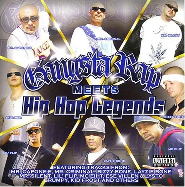 Various Artists - Gangsta Rap Meets Hip-hop Legends  [COMPACT DISC - CD] Explicit