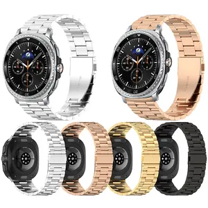 Stainless Metal Band For Samsung Galaxy Watch 8 40mm 44mm/Classic 46mm 2025