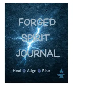 Forged Spirit Journal 30-Day Guided Self-Healing System with 30 Prompts Emotional Reset Ritual & Daily Reflection for Real Healing Alignment/ shadow  work journal