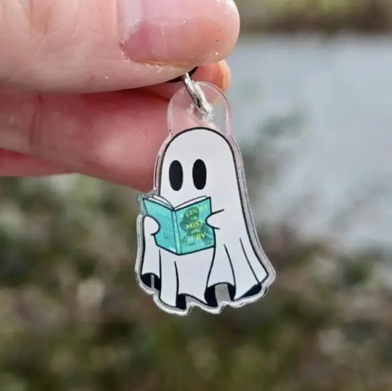 Cozy Readers Acrylic e-Reader Charm - Dust plug Cozy Readers Acrylic e-Reader Charm - Dust plug