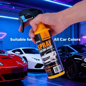 NUAN nano car coating spray-Spray Coating Agent, Water-Repellent, Stain-Proof & Stunning Reflections, Festive Eye-Catcher