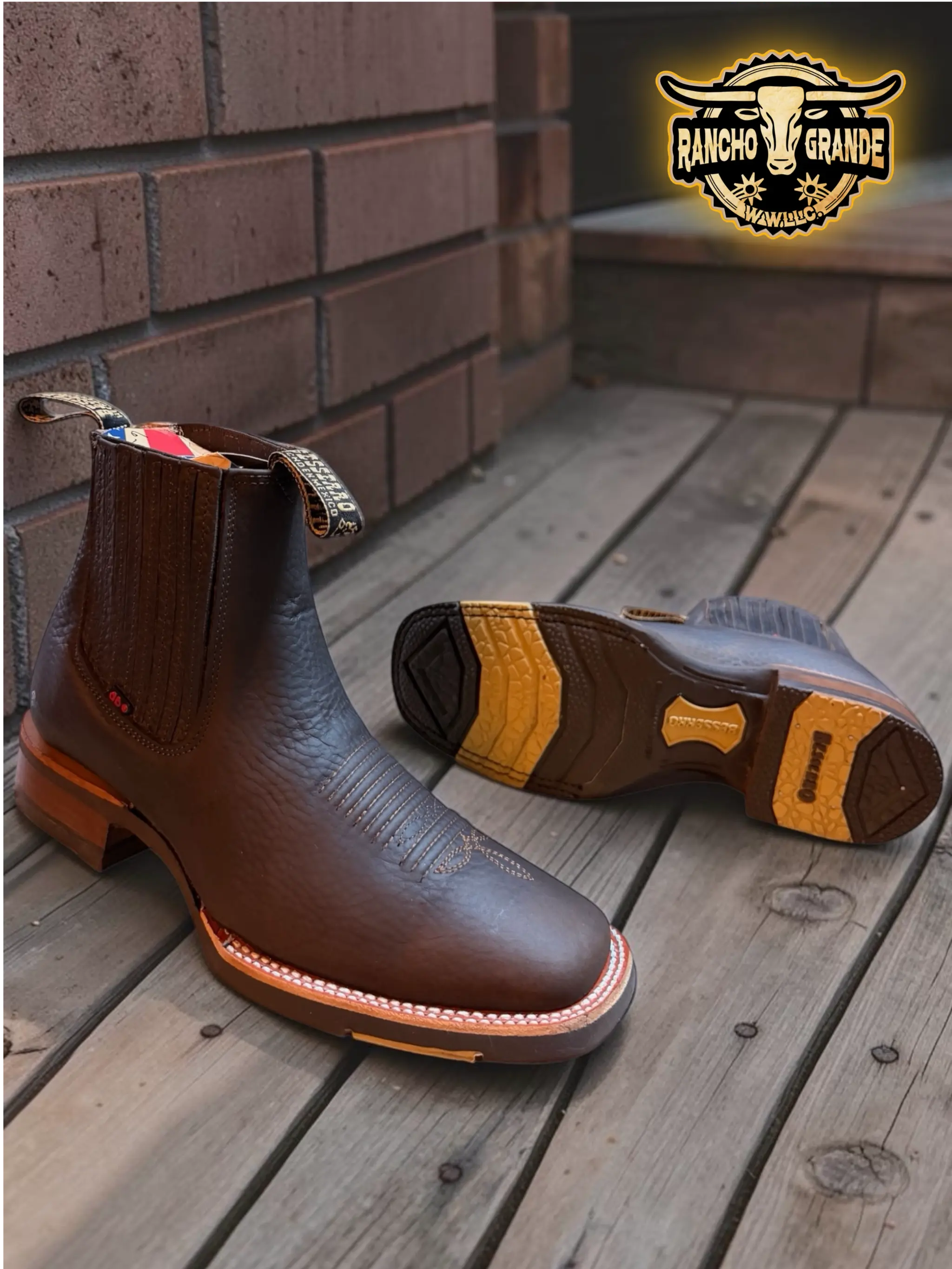 6208 Maximo Agarre Botin para Hombre  / Max Grip Mens Ankle boots