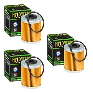 Hiflofiltro HF157 Oil Filter 3 Pack KTM 400 450 520 525 560 660 690