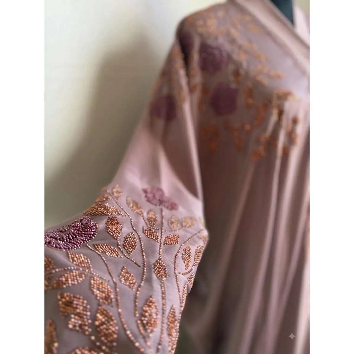 Burqa Hajib in Sage Green and Dusty Rose Colors, Sizes 52, 54, 56, Price 54