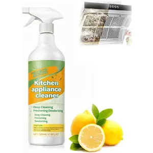 Kitchen Appliance Cleaner Spray 500ml – Multi-Purpose Degreaser for Oven, Stove, Range Hood & Countertops, Easy Wipe Clean