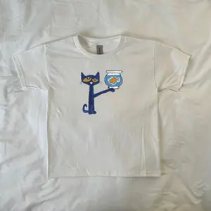 Pete Baby Tee, vintage, Fishbowl, ahs style, y2k clothing, Pinterest, 90s style baby tee, retro, Childhood Aesthetic