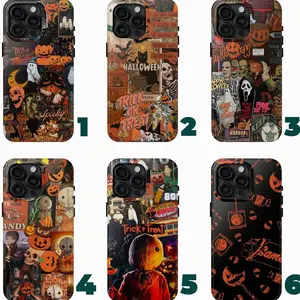 6 styles ver2 trick ‘r treat phone case scary movie lover spooky phone case 17 16 15 14 13 12 11