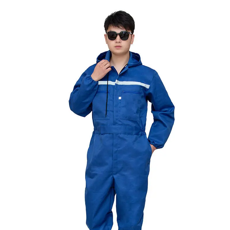 Wearing a hat in navy blue