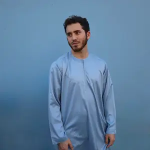 Emirati Steel Blue Thobe