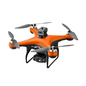 Brushless Motor Drone with Optical Flow Positioning, 90° Adjustable Electric Camera, LED Night Light, 2 Batteries, Ideal for Beginners