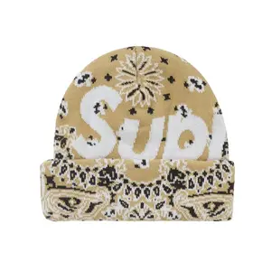 Supreme Bandana Big Logo Beanie, from StockX