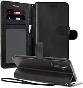 Phone Cases for Samsung Galaxy A14 5G Case, Samsung A14 5G Case Wallet with Hand Strap Galaxy A14 5G Case PU Leather Clip Flip A14 5G 2023 Wallet Case with ID Card,Credit Card Pocket Holder Kickstand,Black
