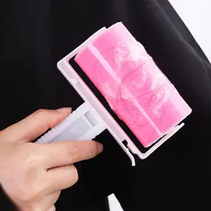 1 washable lint roller, reusable hair removal brush sticky main lint roller, dog and cat lint sticky remover