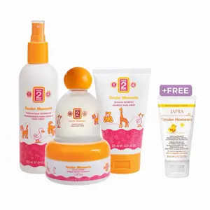Tender Moments Baby Hair Care & Body Wash Shampoo 1-2-4 Bundle