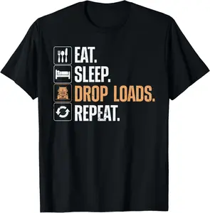 100%cotton Funny Truck Driver Art For Men Dad Trucking Mechanic Trucker T-Shirt