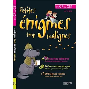 USED-Petites Enigmes Trop Malignes - Du Cp Au Ce1 by Berger, Eric (Hardcover)