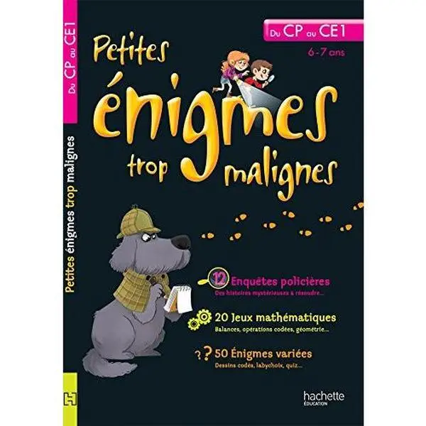 USED-Petites Enigmes Trop Malignes - Du Cp Au Ce1 by Berger, Eric (Hardcover)