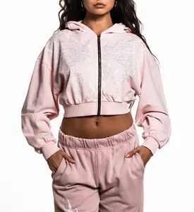 Affliction Women's Zip-Up Hoodie Ayala