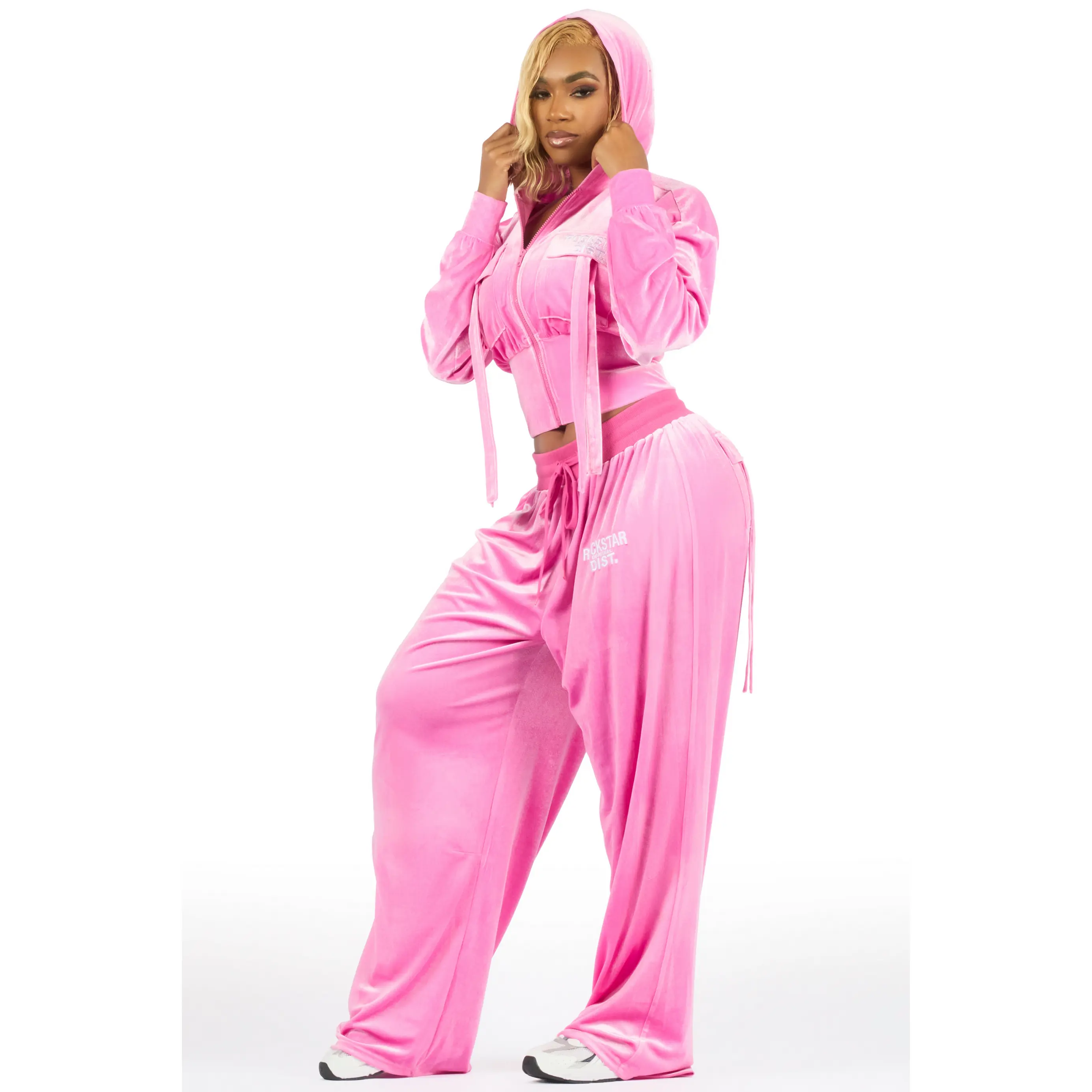 plus size velour tracksuit set - TikTok Shop