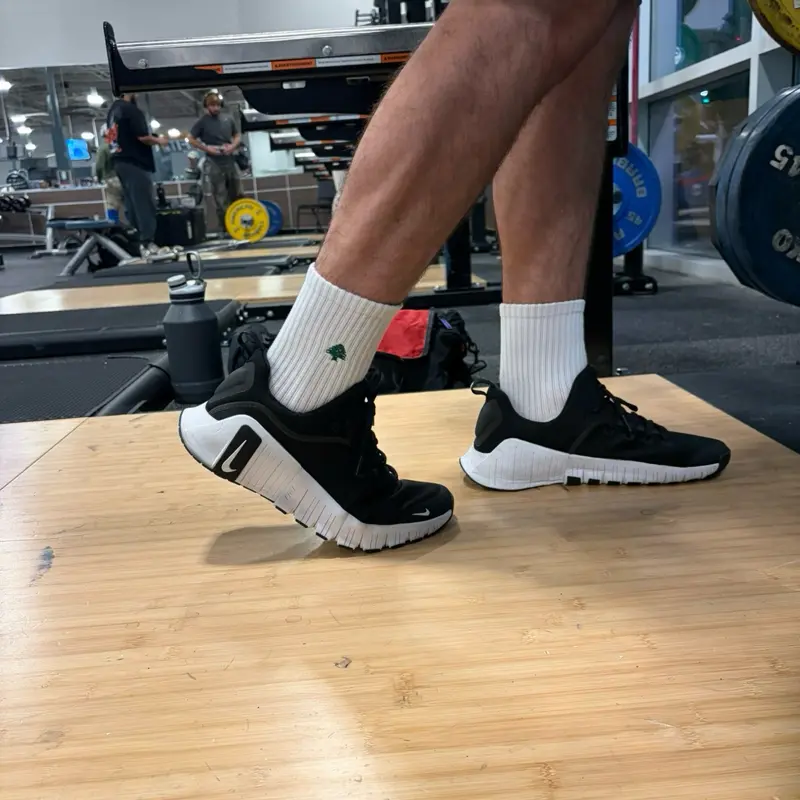 Lebanese Cedar Tree non-slip pilates and weight lifting socks